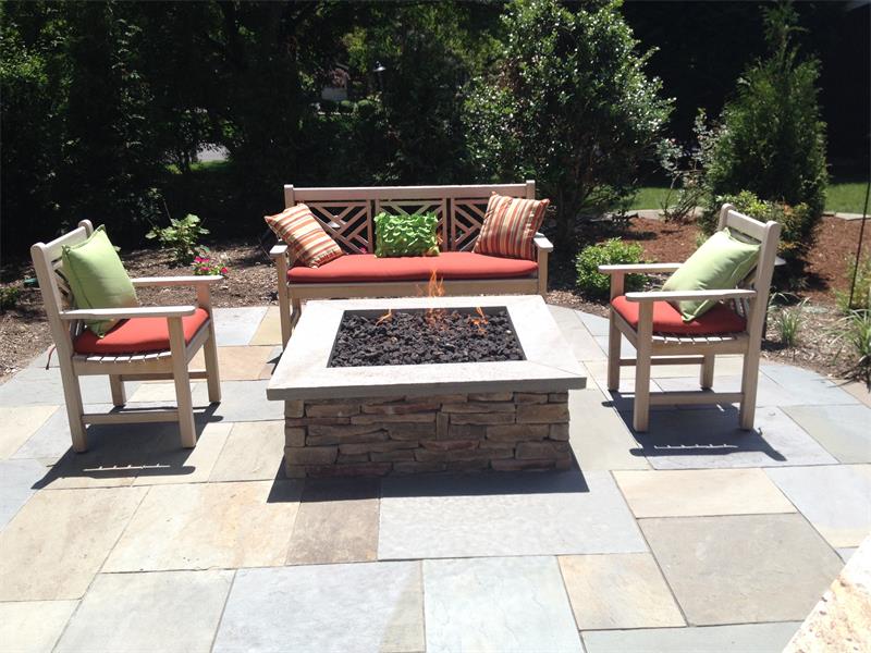 Patio, Outdoor Fireplace & Fire Pit, Planting Enhancements 